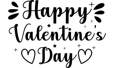 happy-valentines-day-typography-quotes-lettering-sign-vector