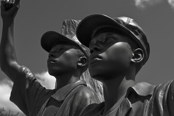 Black month history, Monument of Aspiration: Sculpture Honoring Youthful Ambition and Hope