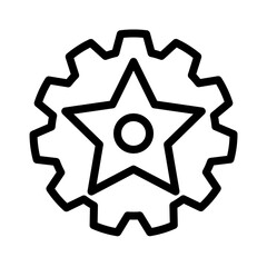 Obraz premium Gear icon PNG