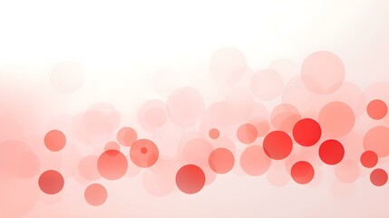 Abstract Background of minimalistic Circles in light red Colors. Artistic Wallpaper