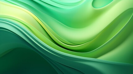 Fototapeta premium Close-up shots of a wavy sea of green leaves, creating a calming and immersive visual experience