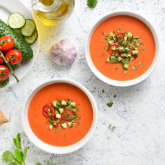 Tomato Gazpacho soup