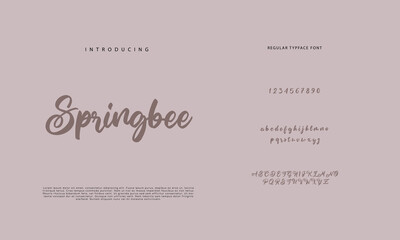 Signature Font Calligraphy Logotype Script Brush Font Type Font lettering handwritten
