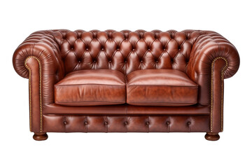 Chesterfield Isolated on transparent background