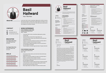Creative Resume And Cover Letter Layout