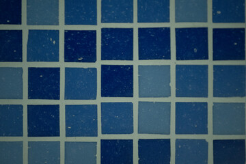 fliese blau mosaik
