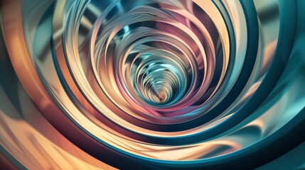 An abstract image of concentric circles expanding outward, - obrazy, fototapety, plakaty