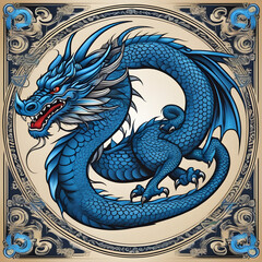 blue dragon