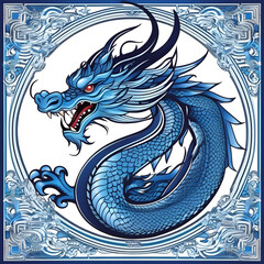 blue dragon