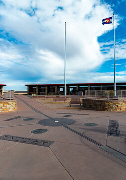 Four Corners Monument, Border of the State of Utah, Colorado, New Mexico, and Arizona, USA