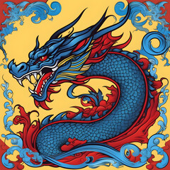 blue dragon
