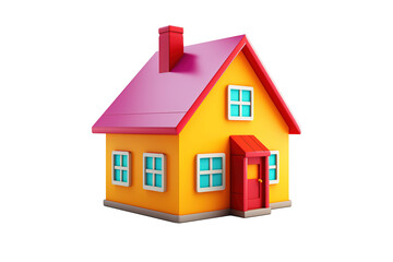 Tiny house Isolated on transparent background
