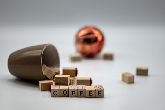letters spelling coffee