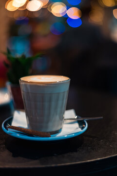 cup of coffee on the table