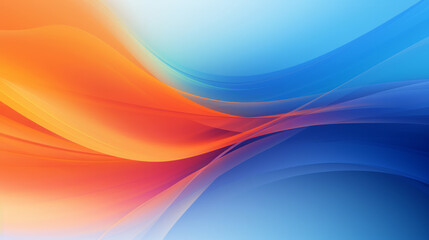 Obraz premium Colorful abstract background with orange and blue colors