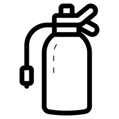 Obraz premium fire extinguisher icon