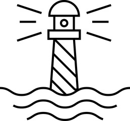 Monoline Line Art Logo