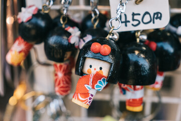 浅草　お土産　こけし人形
