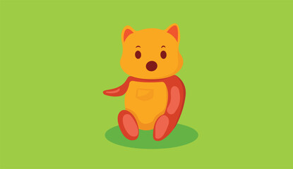 A cute little cartoon 