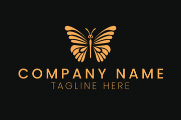 butterfly logo design