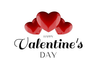 Happy Valentine's Day, 3D render, illustration, 14th February, Valentine, Offers, Deals, Typography, Spread love, Girlfriend, Boyfriend, Relationship, Promotion, Wallpaper, Valentine decoration