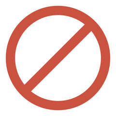 prohibited icon