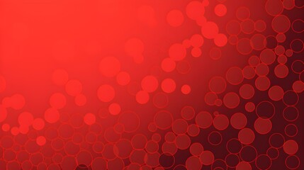 Abstract Background of minimalistic Circles in red Colors. Artistic Wallpaper