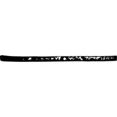 Fototapeta premium Graffiti line underline grunge shape element