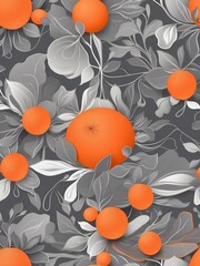 Oranges and leaves