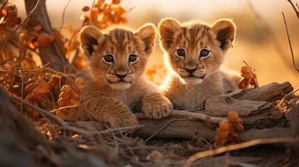 Lion cubs