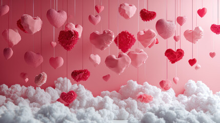 Cotton Clouds and Hearts A Valentine's Day Fantasy