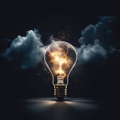 Light Bulb In The Dark, Generative AI