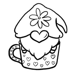 Gnomes cup of tea