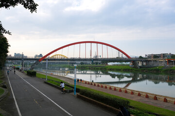 台湾 台北市 レインボー橋
