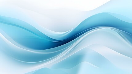 Fototapeta premium Dynamic Vector Background of transparent Shapes in cyan and white Colors. Modern Presentation Template