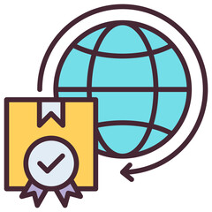 Market Expansion Outline Color Icon