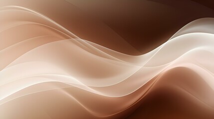 Obraz premium Dynamic Vector Background of transparent Shapes in dark brown and white Colors. Modern Presentation Template