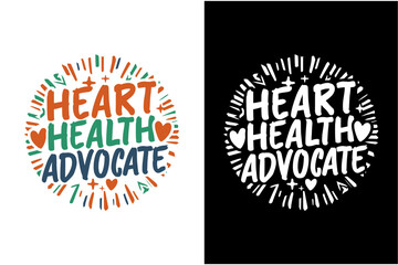 heart disease awareness t-shirt design, heart disease awareness day t-shirt design, heart disease awareness quotes