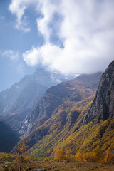 Fototapeta premium Autumn mountain landscape