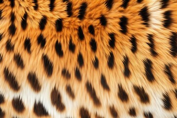 close-up of jaguar fur pattern for texture image