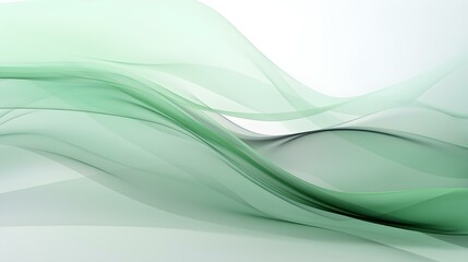 Dynamic Vector Background of transparent Shapes in green and white Colors. Modern Presentation Template