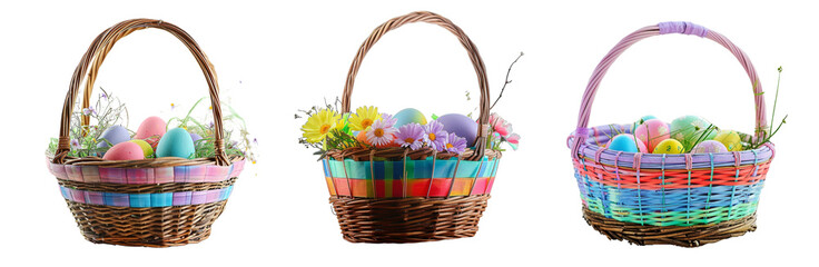 Fototapeta na wymiar Easter Basket stock photo