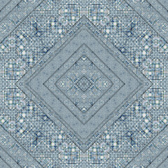 Abstract symmetrical background of grey geometric shapes. Pattern for decoration design. digital illustration