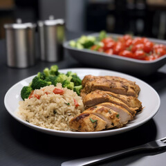 rice with pork, Generative AI, Generativ, KI