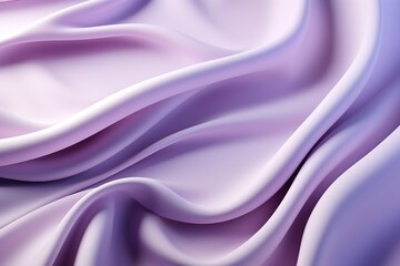 Obraz premium Purple silk fabric with gentle waves