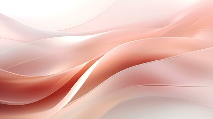 Dynamic Vector Background of transparent Shapes in rose gold and white Colors. Modern Presentation Template