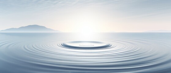 Serene Sunrise over Calm Lake