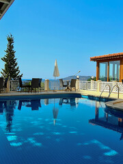 travel Italy Turkey Mediterranean vacation sea mountains dream hotel blue historical sky pool
