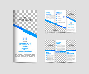 Tri-Fold Medical Brochure Design Template