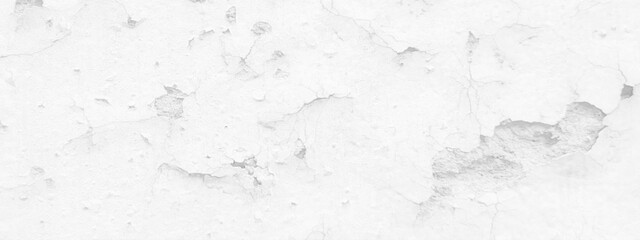 Crack concrete white wall or Cement wall background. Cracked concrete texture background Abstract concept. crack white wall texture, background and texture of white concrete wall.	